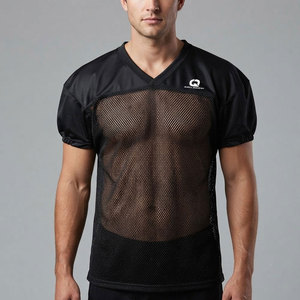 Camiseta Deportiva de Fútbol, Ligera, Cómoda, Transpirable, Tejido de Malla, Material Suave, Alto Rendimiento, Duradera, Secado Rápido - Product Image 3