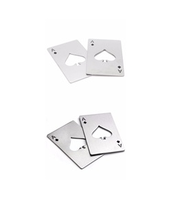 Ouvre-bouteille compact en métal, acier inoxydable, fin et pratique, pour bière, vin et voyages - Product Image 1