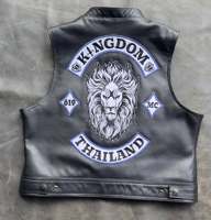 Chaleco de Cuero Personalizado de Jax Teller, Hijos del Anarquía