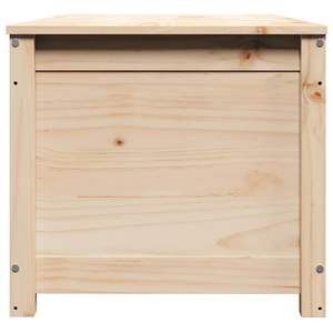 Caja de Almacenamiento Mediana de Madera de Pino Sólido, Cajas Decorativas Naturales - Product Image 6
