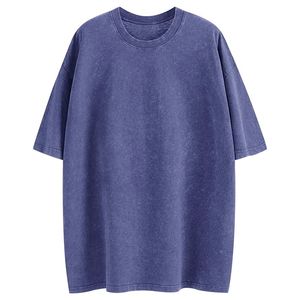 T-shirt délavé à l'acide OEM ODM, design personnalisé, coupe oversize, coton, streetwear, vintage, pour hommes et femmes - Product Image 4