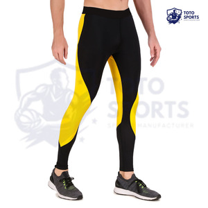 Best Seller Top Trendy High Quality New Design <b>Men</b> Athletic Performance Compression <b>Trousers</b> Quick Dry Fitness Training Leggings - Product Image 2