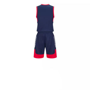 Conjunto de Uniforme de Baloncesto Personalizado de Alto Rendimiento para Hombre, Camiseta sin Mangas y Pantalones Cortos, 100% Poliéster de Secado Rápido - Product Image 4