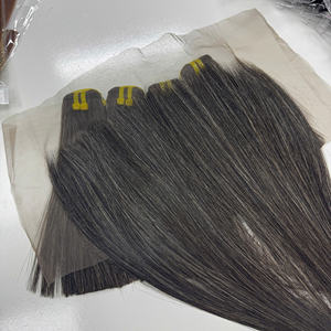 Extensions de cheveux à prix d'usine couleur naturelle humaine vietnamienne couleur naturelle couleur argent naturel - Product Image 1