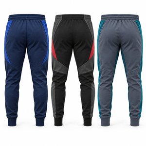 Jogging à manches longues pour hommes - Bleu marine, gris, rouge, noir et six autres couleurs - Fabricant de vêtements de sport et d'articles de plein air - Product Image 2