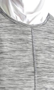 OEM Services High Quality Crew Neck Long Sleeved T-Shirt Active Streetwear Women Modest T Shirts For Females Long Length t-Shirt - Product Image 6