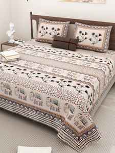 Nouvel ensemble de draps imprimés en viscose pour lit King Size, ensemble de literie 3 pièces pour la maison, 100% viscose, nouvel ensemble de draps imprimés - Product Image 3