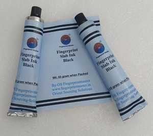 Encre noire pour empreintes digitales Fingerprint Master, tube de 45 grammes, pour usage criminalistique - Product Image 5