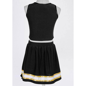 Nouveautés : Robe de danse de cheerleading imprimée en polyester/coton, uniforme, prix de gros, service OEM, costume de pom-pom girl - Product Image 5
