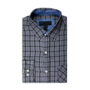 เสื้อเชิ้ตแขนยาวผ้าแฟลนเนลเนื้อนุ่ม อุ่นสบาย ไม่ยับ ลายสก็อต ผู้ชาย สวมใส่สบาย ทรงปกติ รับสกรีนโลโก้ ระบายอากาศได้ดี - Product Image 6