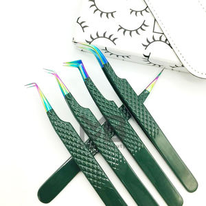 Pinzas para Pestañas de Acero Inoxidable, Hechas en Pakistán, Servicio OEM, Alta Calidad, Duraderas, Antideslizantes, Puntas Puntiagudas, Colores Personalizados, 2026 - Product Image 1