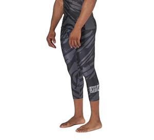 Leggings de compression pour hommes en gros, BJJ, grappling, MMA, collants, taille haute, séchage rapide, spandex/polyester - Product Image 1