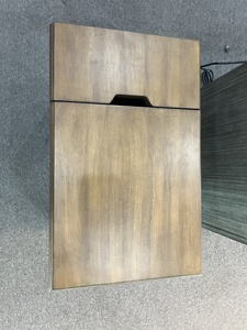 Topsail Table d'appoint en bois traditionnel Antique massif Design moderne Table d'extrémité en bois naturel pour la maison Meubles Vente Tables basses - Product Image 5