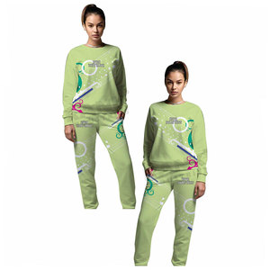 Ensembles pour femmes en coton de couleur personnalisée fabriqués au Pakistan, ensemble 2 pièces de haute qualité, faible MOQ, survêtements pour femmes - Product Image 4