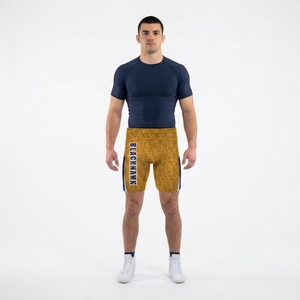Customizable Spandex Wrestling Compression <b>Shorts</b> for Men MMA Fight Wear <b>Grappling</b> Trunks OEM Combat Sports Martial Arts Apparel - Product Image 1