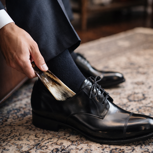 Cuchara para Zapatos de Cuerno de Búfalo Premium, Hecha a Mano, Natural, Duradera, Acabado Liso, Ecológica, de Lujo, Diseño Ergonómico, Regalo - Product Image 4