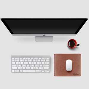 Tapis de souris en cuir véritable, imperméable, antidérapant, pour bureau et jeux, surface lisse, durable, LMP-0023 - Product Image 4