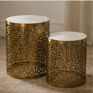 METAL <b>TABLE</b> FOR HOME DECOR FURNITURE MODERN <b>SOFA</b> <b>SIDE</b> <b>TABLE</b> GLASS TOP TEA <b>TABLE</b> - Product Image 2