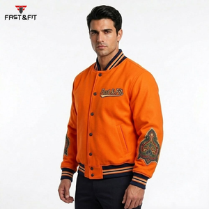 Blouson Bomber pour Homme de Haute Qualité en Toile 100% Coton avec Logo sur le Devant, Coupe-Vent, Respirant, Vêtement d'Hiver, Intelligent et Élégant - Product Image 6
