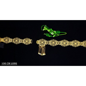 Beautiful Unique Antique High Gold Plated <b>Waist</b> Belt Classic Style for Wedding Arab Wedding Arabic Fashion Ladies Belt Dubai - Product Image 3