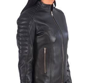 Chaquetas de Cuero de Moda para Mujer, Chaquetas de Piel de Oveja Auténtica, Calidad Premium 2026 - Product Image 2