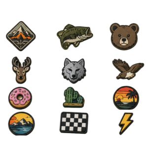 Venta al por mayor de dijes de PVC de goma duraderos y ecológicos con diseño de animales de dibujos animados para calzado, hechos en Vietnam. - Product Image 5