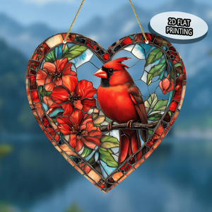 CIFbuy Acchiappasole a Cuore Arcobaleno in Acrilico Effetto Vetro Colorato, Decorazione in Cristallo per Casa e Giardino, TikTok per Servizio Ritiro Temu - Product Image 3