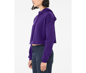 เสื้อฮู้ดครอปผู้หญิง ทรงหลวม สวมใส่สบาย แขนยาว ผ้าฝ้าย 100% ลำลอง สำหรับฤดูใบไม้ร่วง/ฤดูหนาว แฟชั่นสตรีทแวร์ ทันสมัย - Product Image 6