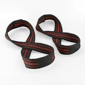 Correas Ajustables en Forma de 8, Duraderas, Ligeras y Ecológicas, con Neopreno y Algodón para Levantamiento de Pesas y Entrenamiento de Fuerza - Product Image 5