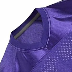 Uniforme de Rugby Transpirable de Malla al Por Mayor, Manga Corta, Tallas Grandes, Personalizado con Sublimación y Bordado, 100% Poliéster - Product Image 4