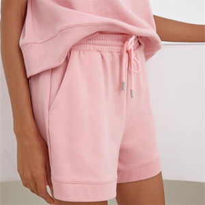 Women's <b>Sets</b> Casual Summer Wear Comfortable T-Shirts and Shorts 2 Pieces <b>Sets</b> 100% Cotton OEM ODM Service <b>Twin</b> <b>Sets</b> For Sale - Product Image 2