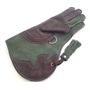Gants de fauconnerie en cuir avec motif flamme, longueur poignet, durables, écologiques, faits à la main, pour sports de plein air, usage hivernal, style tendance - Product Image 5