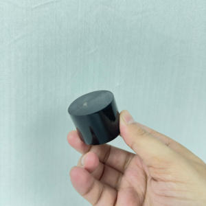 Rouleau de corne de buffle véritable naturel directement de l'Inde en noir naturel pour l'artisanat Style timbre couteau poignée cylindre - Product Image 1