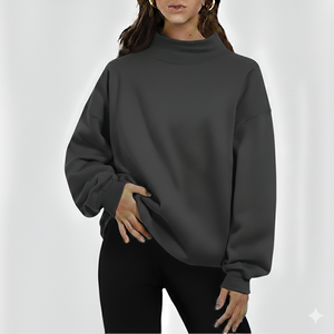 Vêtements de sport personnalisés, sweat-shirt à col rond de style universitaire, sweat-shirt à motif Go Team, sweat-shirt à appliqué Go Team - Product Image 1