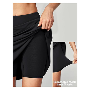 Jupe de tennis de haute qualité avec short intégré pour femmes - Product Image 3