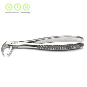 Pinzas de Extracción de Molares Inferiores de Acero Inoxidable, Instrumento Manual para Extracción Dental, Certificado CE Clase I - Product Image 4