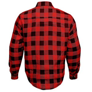 Chemises en flanelle personnalisées pour motards 2025 – Service OEM – Chemises à manches longues pour hommes – Vente en gros - Product Image 3