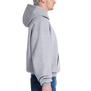 Custom Oversized Pullover Hoodie Men Heavyweight Cotton Fleece Blank Sweatshirt OEM ODM Wholesale Streetwear - Product Image 2