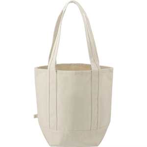 Bolsa de Mano Tipo Tote de Poliéster/Algodón Estampada, Tejida, Ecológica, Resistente al Agua, con Bolsillo Frontal, Color Natural, Regalo Promocional - Product Image 2