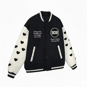 Custom Logo Plus Size Baseball <b>Jacket</b> OEM Service Embroidery Patches Letterman <b>Jacket</b> High Quality lightweight Varsity <b>Jacket</b> - Product Image 3