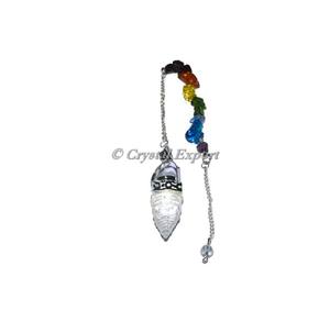 Péndulos de Ágata Semipreciosa con Grabado de Chakras, Ecológicos, Estilo Feng Shui y Amor, en Venta - Product Image 2