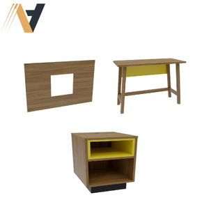 Muebles de Hotel de Tacto Suave, Marca La Quinta Hotel - MDF-HPL-Chapa Moderna y Limpia para Juegos de Dormitorio de Fábrica en Vietnam - Product Image 1