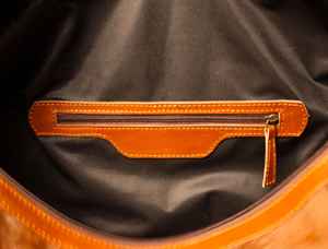 Sac de voyage en cuir de vachette véritable, style vintage, grande capacité, multifonctionnel, unisexe, avec fermeture éclair, pour week-end - Product Image 6