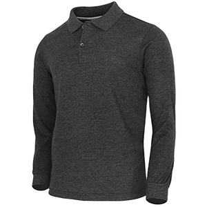 Polo exclusivo de manga larga, camisa de Color sólido, diseño informal, logotipo personalizado, precio prémium barato, venta al por mayor, calidad de exportación OEM - Product Image 4