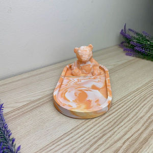 Porte-bâton d'encens en bois et époxy personnalisable Design géométrique unique pour salles de méditation/hall et hôtel par Fashion Craft INDIA - Product Image 6