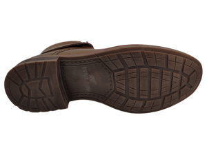 Botas Chukka de Cuero Genuino Marrón, Altura al Tobillo, Punta Redonda, Cierre con Cordones, Suela de Goma, Entresuela de EVA, Forro de Algodón Transpirable - Product Image 4