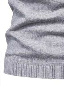 เสื้อสเวตเตอร์คอกลมผู้ชายสั่งทำขายส่ง สำหรับฤดูใบไม้ร่วงและฤดูหนาว ทรงเข้ารูปลำลอง ไซส์ใหญ่ ผ้าไม่ยับ ผลิตในบังกลาเทศ - Product Image 4