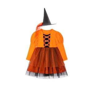 Vestido Estilo Coreano OZKIZ para Niñas, Moda Infantil al por Mayor para 2-6 Años, Primavera/Otoño, Poliéster y Chifón, Largo Midi - Product Image 1