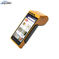 Terminal POS Inalámbrico Android 4G LTE para Pagos Móviles, Pantalla HD de 5.5 Pulgadas, Impresora Térmica, Lector de Tarjetas Magnéticas NFC IC, Máquina POS