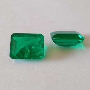 Piedras Preciosas Verdes de Esmeralda de Corte Colombiano Creadas en Laboratorio, Calidad Premium para Joyería, para Uso en la Fabricación de Joyas - Product Image 3
